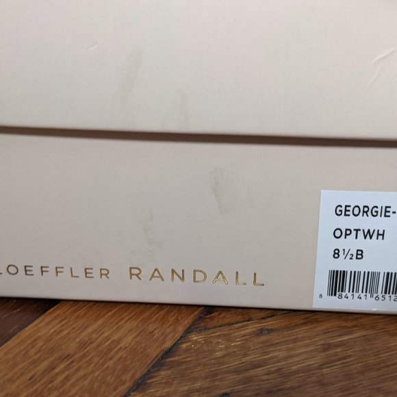 Loeffler Randall Georgie Ballet Flats in White, Size 8.5 NIB - Picture 9 of 9